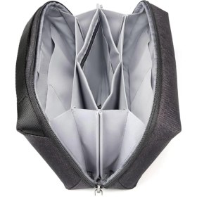 تصویر کیف دستی یسیدو مدل WB45 کیف لوازم جانبی Yesido WB45 با طراحی جمع‌وجور، مقاوم و جادار برای نظم‌دهی کابل، شارژر، مبدل، پاوربانک و تجهیزات دیجیتال در سفر و کار