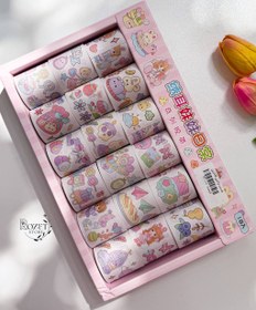 تصویر چسب واشی فانتزی 