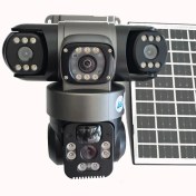 تصویر دوربین امنیتی اوکم مدل TZ3 سه لنز خورشیدی 