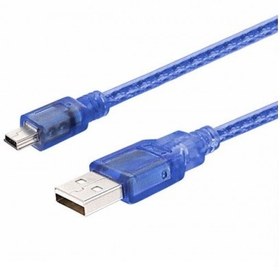 تصویر کابل USB به ذوزنقه ی 5 پین شیلدار به طول 1.5 متر 