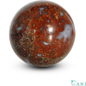 تصویر گوی عقیق قرمز کد N2055 