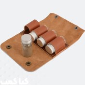 تصویر ست جا ادویه کاور چرمی 