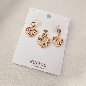 تصویر نیم ست قلب ژوپینگ مدل 129 