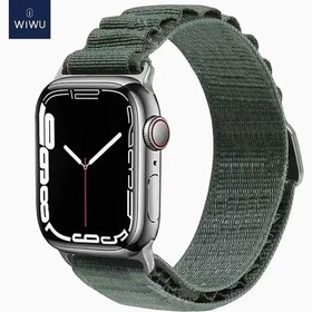 تصویر بند اپل واچ 42، 45،44 و 49 میلی‌متری سری 8 ویوو wiwu Nylon Watch Band Apple Watch 42/44/45/49 