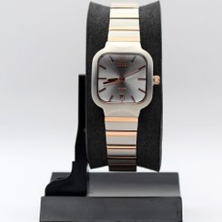 تصویر ساعت مچی عقربه‌ای کوارتز زنانه کلاسیک کوبل مدل CB6232L سیلور طلایی صفحه صدفی 