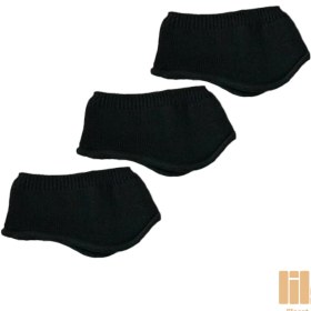 تصویر هدبند گوشدار مشکی 