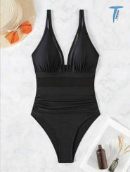 تصویر مایو یکسره زنانه رونیا 710 women swimwear