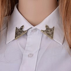 تصویر گوشه یقه ای طلا Collar corner