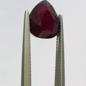 تصویر نگین یاقوت سرخ سایز 11*10 