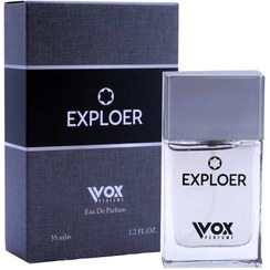 تصویر عطر ادو تویلت مردانه وکس مدل Explorer حجم ۳۵ میلی لیتر خنک تند 