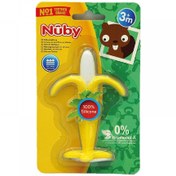 تصویر دندانگیر سیلیکونی طرح موز نابی NUBY - NUB06868 
