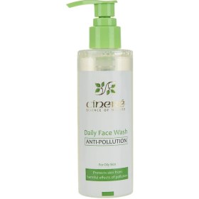 تصویر ژل شستشوی صورت سینره مناسب پوست چرب مرطوب کننده و ضد آلودگی هوا 200 میلی لیتر 