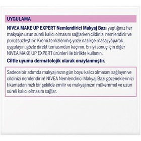 تصویر لوسیون و کرم زنانه رنگارنگ برند Nivea S2ND50Z8 Make Up Expert Pürüzsüz Makyaj İçin Nemlendirici Makyaj Bazı 50 Ml