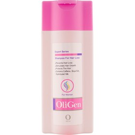 تصویر شامپوی کافئین مناسب ریزش موی بانوان بدون سولفات 250 میل الی ژن Oligen Free Sulfate For Women Hair Loss 250ml