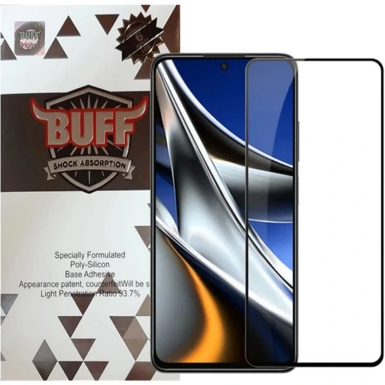 خرید و قیمت BUFF GLASS MI POCO X4 PRO 5D/گلس بوف شیائومی پوکوX4پرو | ترب
