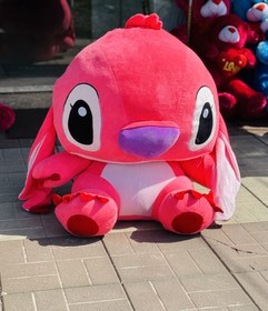 تصویر عروسک استیج یک متری صورتی 