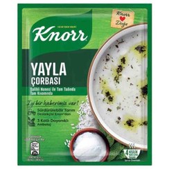 تصویر چاشنی سوپ آماده خامه ای کنور Knorr حجم 72 گرم مدل Knorr Yayla Çorbası 72gr 