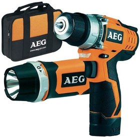 تصویر دریل پیچ گوشتی چکشی شارژی آ ا گ BS12C2 ا AEG BS12C2 Hammer Drill Driver AEG BS12C2 Hammer Drill Driver