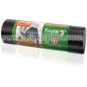 تصویر کیسه زباله رولی بند دار ری نیو مشکی کوچک کوالا درجه یک 