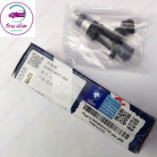 تصویر انژکتور پژو 206 تیپ 5 ( موتورTU5) با اورینگ EMS:BOSCH شرکتی ایساکو اصل 0130101413 