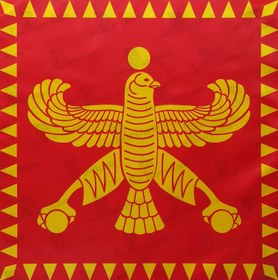 تصویر پرچم تشریفات درفش شهبازی کوچک 