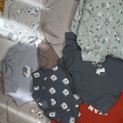 تصویر بادی وارداتی برند c&a نخ پنبه و کشسان - کد 