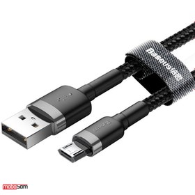 تصویر کابل 2 متری Micro USB بیسوس CAMKLF C ا Baseus Cafule CAMKLF-CG1 2m USB to Micro USB Cable Baseus Cafule CAMKLF-CG1 2m USB to Micro USB Cable