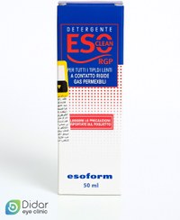 تصویر شامپو لنز هارد و اسکلرال ایزوکلین ESO CLEAN 