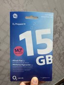 تصویر سیم کارت فیزیکی o2 آلمان -همراه 15 یورو شارژ - به نام شخص توسط پاسپورت رجیستر شده و فعال کد +49 ضمانت مرجوعی کلا 