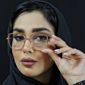 تصویر فریم طبی زنانه Woman spectacle