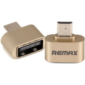 تصویر تبدیل OTG MicroUSB ریمکس REMAX پک بزرگ 