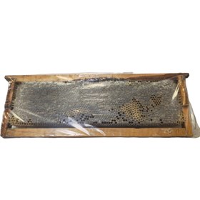 تصویر شانه عسل طبیعی با موم 