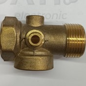 تصویر پنج راهی پمپ آب برنجی 