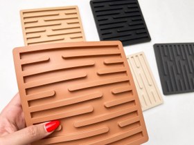 تصویر زیر دیگی سیلیکونی طرح مدرن مربع ws 72 