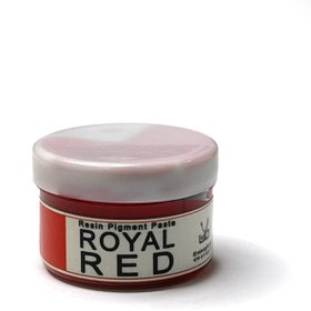 تصویر رنگ خمیری رویال قرمز 