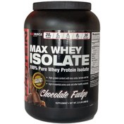 تصویر پودر پروتئین مكس وی ایزوله 908 گرم مكس ماسل MAXMUSCLE MAX WHEY ISOLATE 100 Percent 908 g