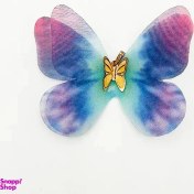 تصویر پلاک گردنبند طلا ۱۸ عیار مدل پروانه 