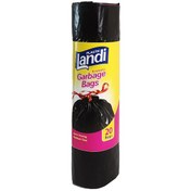 تصویر کیسه زباله بند دار لندی رول 20 عددی 