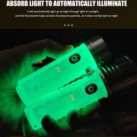 تصویر چراغ قوه پلیسی چندکاره مدل 520A Multifunctional police flashlight model 520 