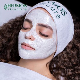 تصویر ماسک پیلینگ آنزیمی هرموس اسپانیایی Hermos enzyme peeling