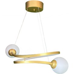 تصویر لوستر اس ام دی(SMD)/مولکولی آرام سری A9012/wt 