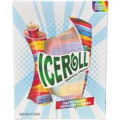 تصویر لواشک آمریکایی رول آپ آیس رول با طعم توت فرنگی – Ice Roll Strawberry 