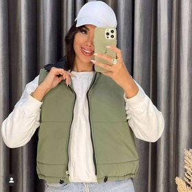 تصویر پافر سیلیکونی کراپ دلنواز 