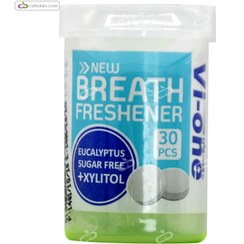 تصویر قرص خوشبو کننده دهان وی وان با طعم اکالیپتوس Breath Freshener Eucalyptus Vi One