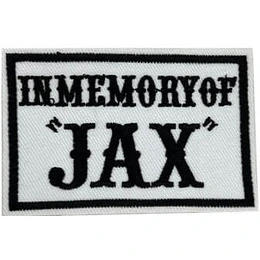 پچ گلدوزی طرح In Memory Of Jax