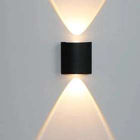 تصویر چراغ دیواری آلومینیوم دکوراتیو قطاری 2 وات Wall Light 