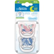 تصویر پستانک ارتودنسی ۲ عددی دکتر بروان مدل ١٢٠٠٧ DrBrowns