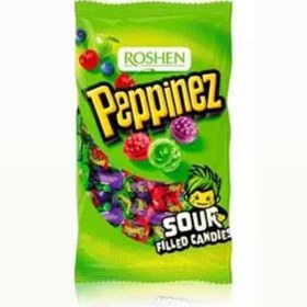 تصویر آبنبات ترش روشن 900 گرم Roshen peppinez 