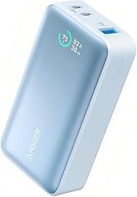 تصویر Anker Power Bank ، 533 Power Bank (PowerCore 30W) ، شارژر قابل حمل Power IQ 3.0 با خروجی PD 30W حداکثر ، بسته باتری 10،000 میلی آمپر ساعت برای سری آیفون 15/14 ، دل ، مایکروسافت Surface ، iPad Pro و موارد دیگر Anker Power Bank, 533 Power Bank (PowerCore 30W), Power IQ 3.0 Portable Charger with PD 30W Max Output, 10,000mAh Battery Pack for iPhone 1