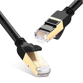 تصویر کابل پچ کورد 3 متری یوگرین NW107 11270 UGREEN NW107 11270 3m STP Cat7 Patch Cord Cable